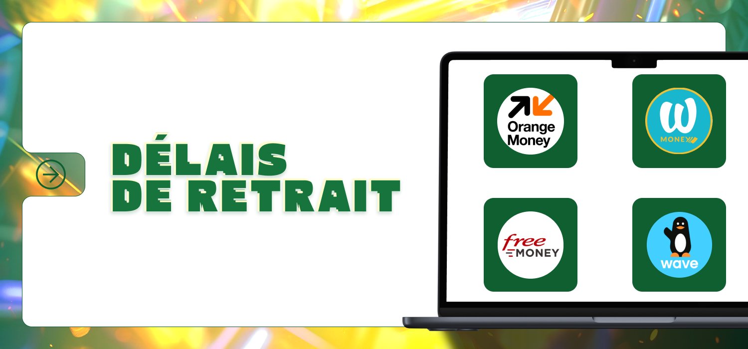 délai de retrait sur la plateforme de casino